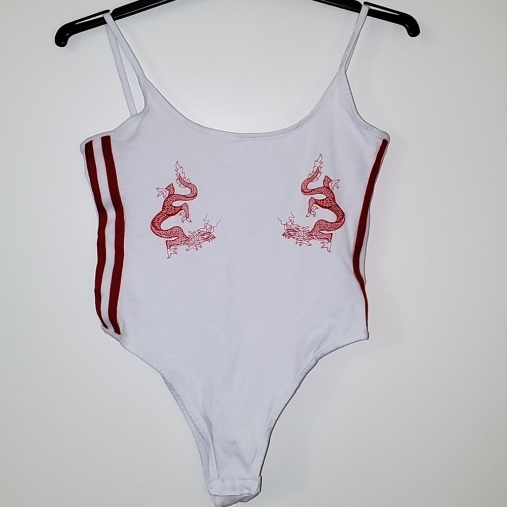 Dragon design body suit